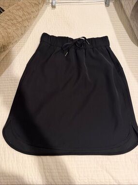 Lululemon Black Drawstring Skirt